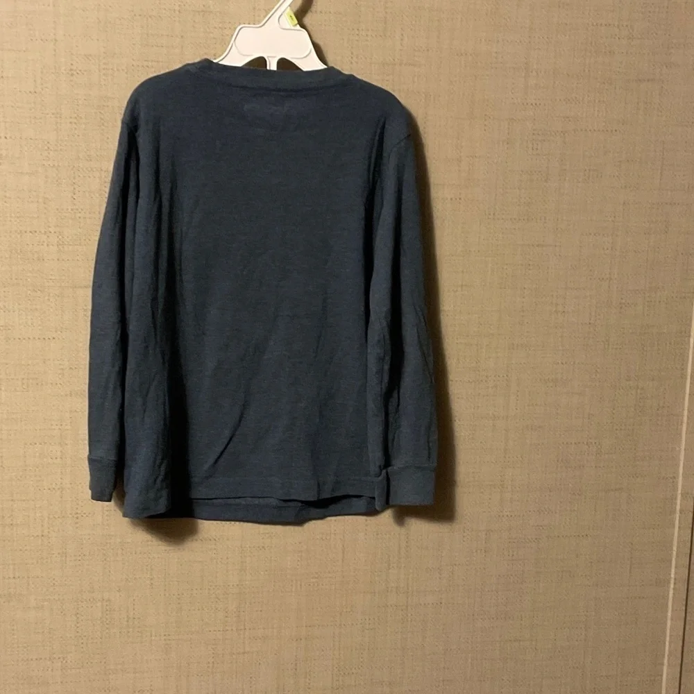 Old Navy Kids Long Sleeve Shirt - Navy Blue with Skylanders Graphics
